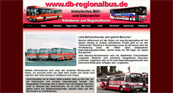 Desktop Screenshot of db-regionalbus.de